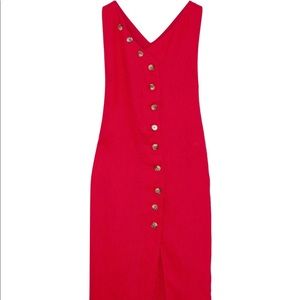 IRIS&INK HELENA LINEN MIDI DRESS